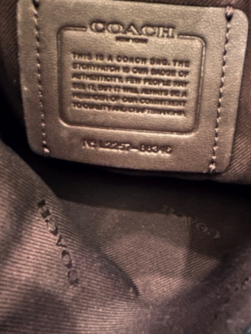 Coach Black Pebbled Leather Cassie Crossbody with Gold Hardware - Picture 10 of 10